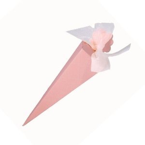 Kartonage Tüte, rosa