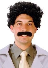 Kasache Bart und Perücke