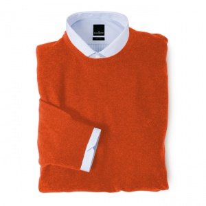 Kaschmir-Pullover Daniel Hecher orange