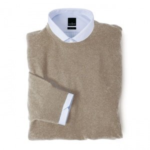 Kaschmir-Pullover Daniel Hecher sand
