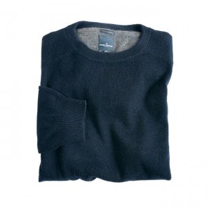 Kaschmir-Pullover Daniel Hechter navy