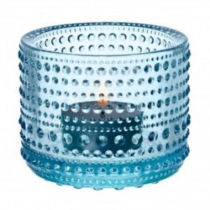 Kastehelmi Windlicht hellblau