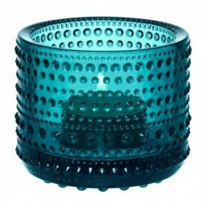 Kastehelmi Windlicht seeblau