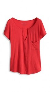 Kastiges Baumwoll-Shirt