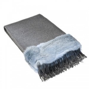 Katrin Leuze Decke Lammwolle 100% Kanin 