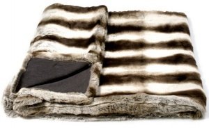 Katrin Leuze Webpelzdecke Santafe gestre