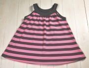 Katvig - Sommerkleid grau-pink, kbA