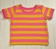 Katvig- T-Shirt rosa-gelb, kbA