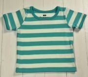 Katvig - T-Shirt türkis-weiß, kbA