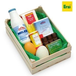 Kaufladenzubehör Kiste Backzutaten