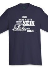 Kein Foto für dich...