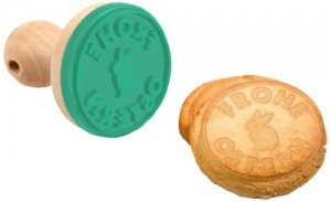 Keks-Stempel "Frohe Ostern" (Hase)