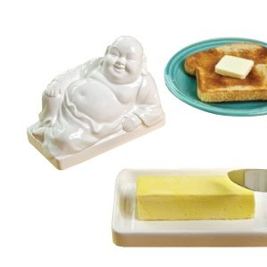 Keramik-Butterdose *Little Buddha*