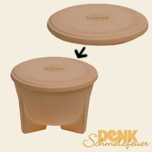 Keramik Deckel für das Denk Schmelzfeuer