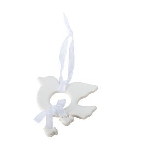 Keramik-Taube-Anhänger