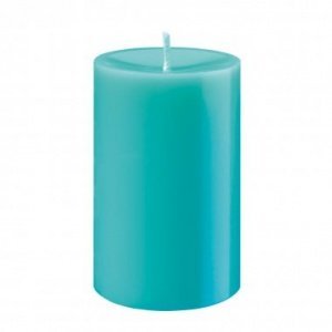 Kerze 12cm azur