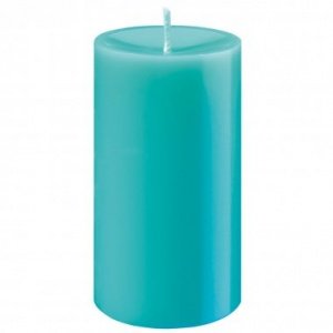 Kerze 15cm azur