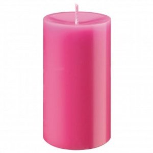 Kerze 15cm flamingo
