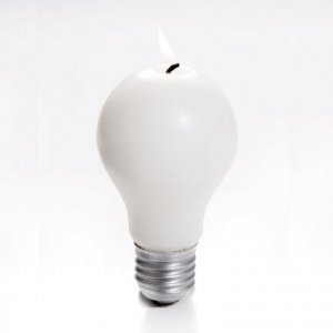 Kerze Glühbirne Global Warming