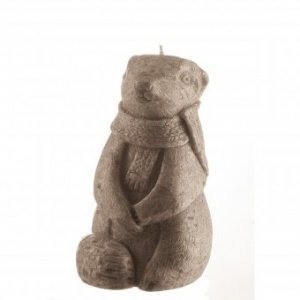 Kerze Murmeltier klein