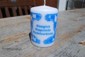 Kerze königlich Bayerische Notbeleuchtun