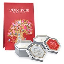 Kerzen-Duo: Weise Bluten und Rote Frucht