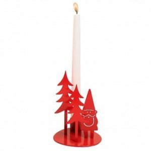 Kerzenhalter Santa