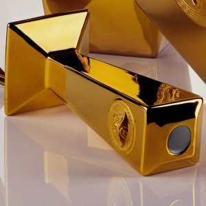 Kerzenleuchter Versace, gold (Höhe 20 cm