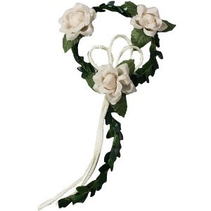 Kerzenring Myrte, creme