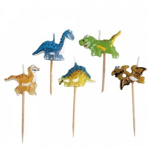 Kerzenset "Dinoparty"