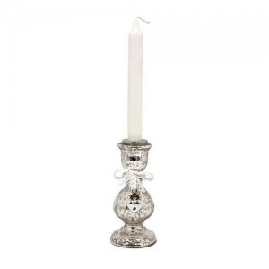 Kerzenständer mit Herzschleife, groß, Li