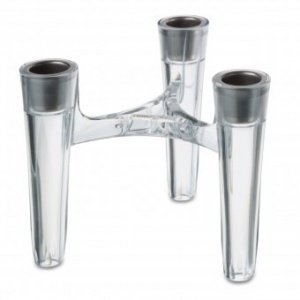 Kerzenst?nder Hommage transparent klar