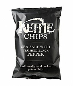Kettle Chips Sea Salt with Black Pepper 