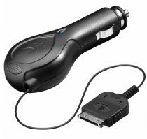 KFZ-Ladekabel (Rolle) Schwarz für iPhone