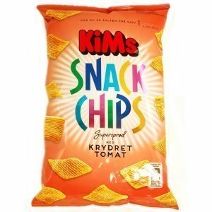 KiMs Snack Chips Krydret Tomat