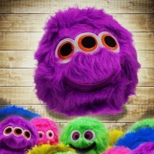 Kichernder Plüschball