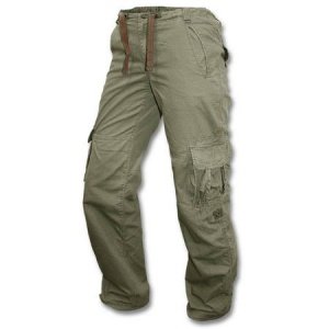 Kids Ranger Hose Prewash oliv