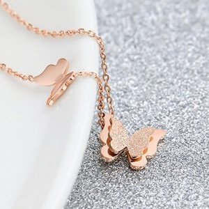 Kim Johanson Schmetterling Halskette