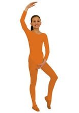 Kinder-Body langarm orange