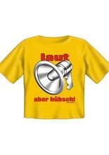 Kinder-Fun-T-Shirt Laut aber hübsch