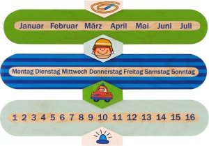 Kinder-Kalender für "Jungen"