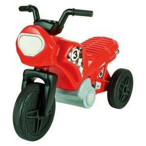 Kinder Motorrad in rot für kleine Rennfa