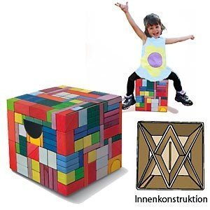 Kinder Papp-Hocker ´Baumeister´