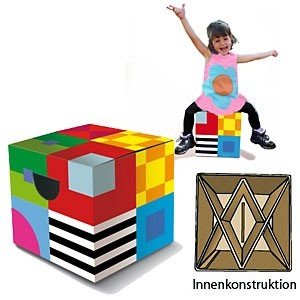 Kinder Papp-Hocker ´Signale´