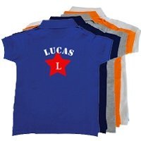 Kinder Poloshirt (Jungen) mit Name