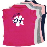 Kinder Poloshirt (Mädchen) (2) mit Name
