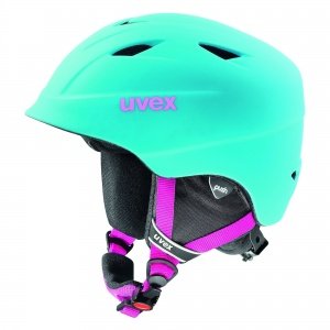 Kinder-Skihelm hellblau matt