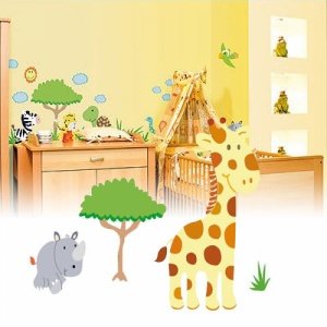 Kinder Wandtattoos Afrika