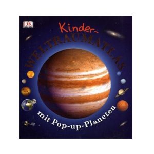 Kinder-Weltraumatlas mit Pop-up-Planeten