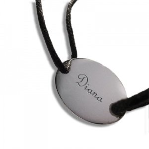 Kinderarmband Oval mit Gravur